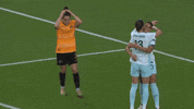 Womens Soccer Hug GIF by National Women's Soccer League