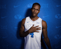 College Basketball Sport GIF by BYU Cougars