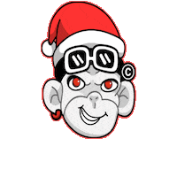 Merry Christmas Sticker by Zhot Shop