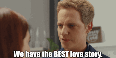 chris geere love GIF by You're The Worst 