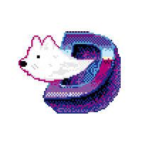 Art Dog Sticker