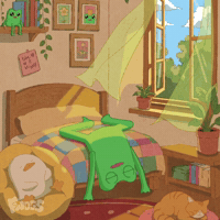 Monday Morning Frog GIF by fwogs