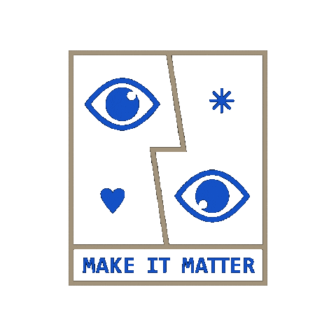 Nachhaltig Makeitmatter Sticker