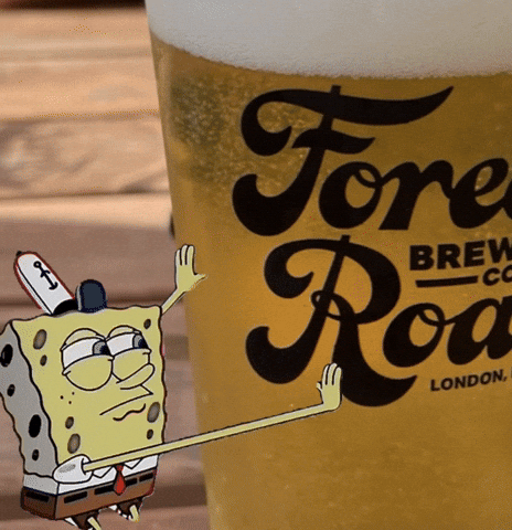 Happy Hour Drinking GIF by Forest Road Brewery
