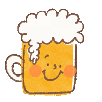 kuruton kawaii yellow かわいい ゆるい Sticker