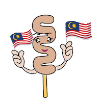 Happy Malaysia Sticker by MyeongDong Topokki