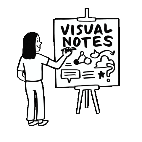 inkfactorystudio giphyupload visual notes ink factory studio ink factory Sticker