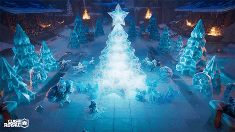 Merry Christmas Winter GIF by Clash_Royale