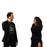 High Five Top Sticker by nowall