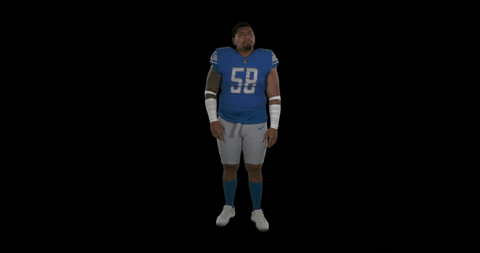 Football Nod GIF by Detroit Lions