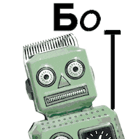 Hand Robot Sticker by The OXYMA