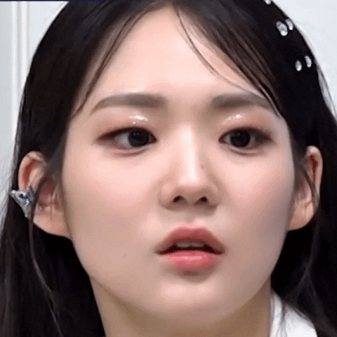 Serious K Pop GIF