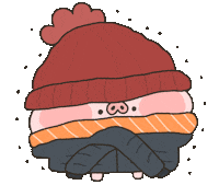 Winter Shaking Sticker