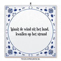 Wind Nl GIF by Tegelspreuken.nl