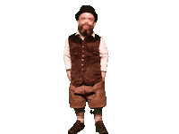 timmietirol apres ski kabouter handjes oktoberfeest Sticker