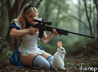 Sexy Alice In Wonderland GIF