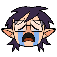 Shoot From The Hip Sticker by Eliott Bulpett
