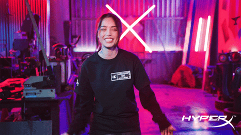 Dance Smile GIF by HyperX