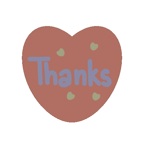 Valentines Day Thank You Sticker