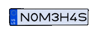3D Car Sticker by Nomehas Visuals ™
