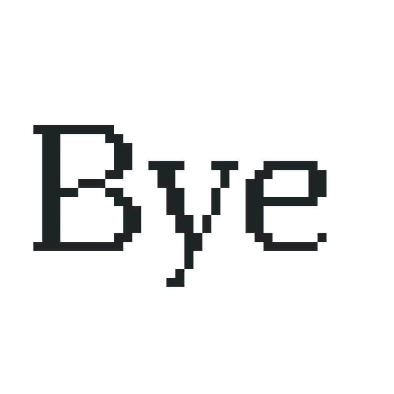 See Ya Later Goodbye Sticker by Animanias