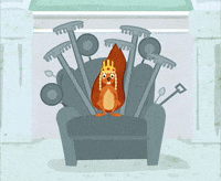 theGoodEvil game of thrones throne squirrel thegoodevil GIF