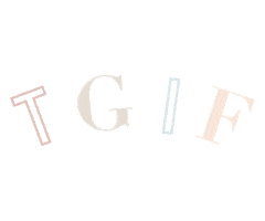 Friday Sticker by Jasmine Star