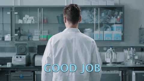 Well Done Thumbs Up GIF by eppendorf
