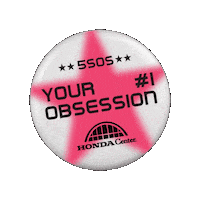 5 Seconds Of Summer Anaheim Sticker by Honda Center