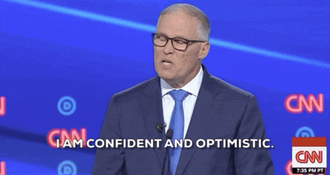 I Am Confident Jay Inslee GIF by GIPHY News