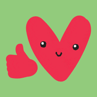 DTLPerSu heart good ok srce GIF