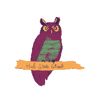 Owl Purdue Sticker by Hub On Campus
