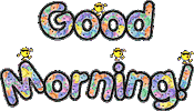 Good Morning Sticker