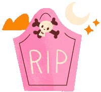Halloween Night Sticker by Anna Hurley