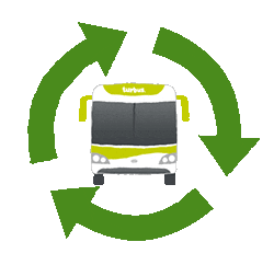 Verde Sticker by Turbus