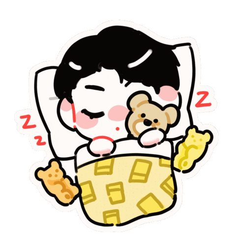 Sleepy Sticker