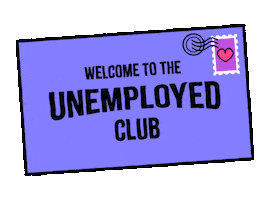 Career Unemployment Sticker by Jessica Lau