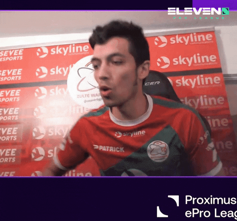 Zulte Waregem Reaction GIF by ElevenSportsBE