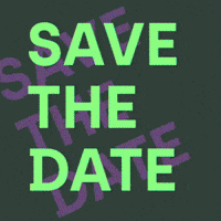 Date Save GIF by kunstmine.graphicarts