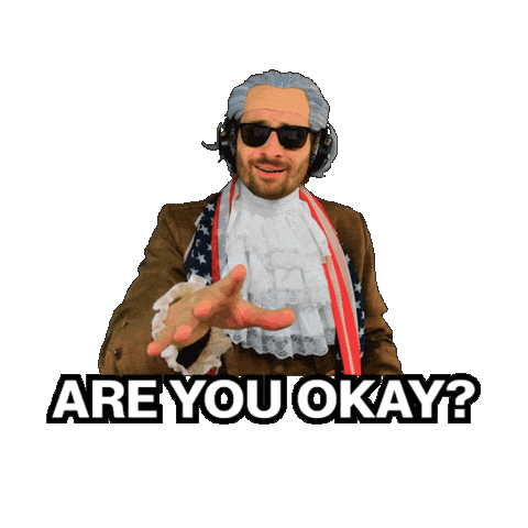 Are You Okay Sticker