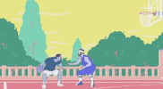 kanye west basketball GIF by Party Legends