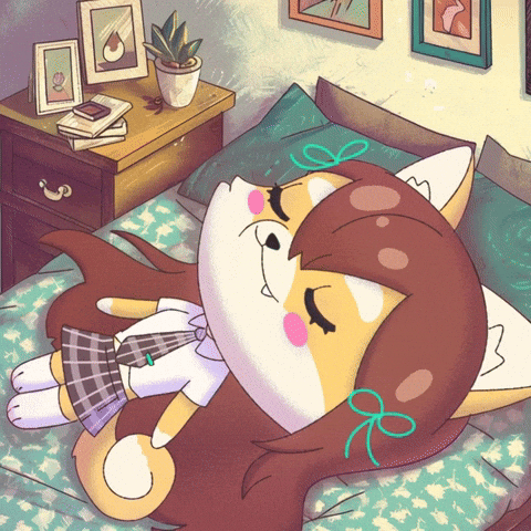 Good Night Sleeping GIF by WUFFI