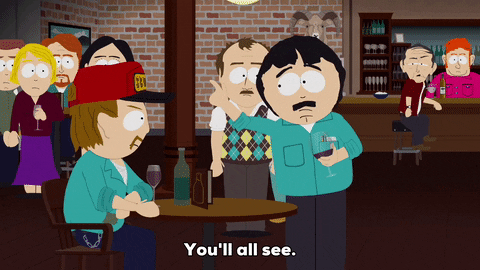 i told you so randy marsh GIF by South Park 