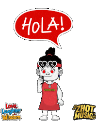 Girl Saludo Sticker by Zhotcita