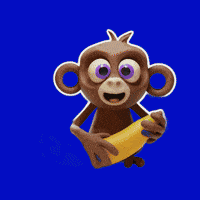 Hungry Monkey GIF