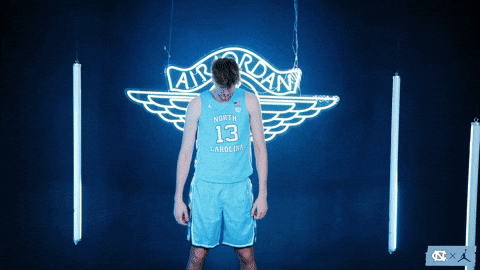 Look Up University Of North Carolina GIF by UNC Tar Heels
