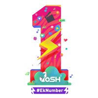One Year Ek Number Sticker by Official Josh App