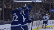 happy ice hockey GIF by NHL