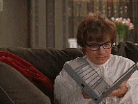 confused austin powers GIF