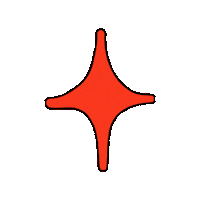 Red Star Sticker by Jamie Makeup